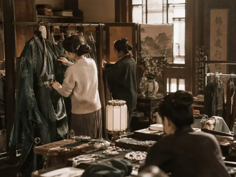 《醉春风》古装造型揭秘：一件戏服的七十二道工序幕后花絮图片